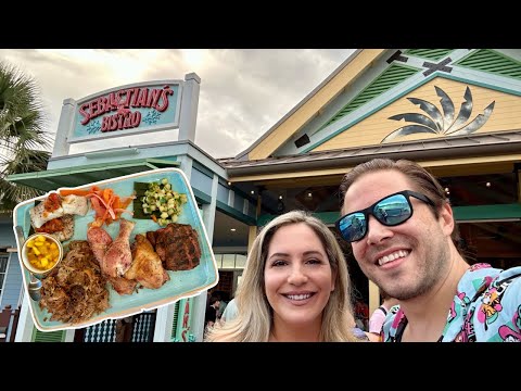 Sebastian's Bistro at Disney's Caribbean Beach Resort | Little Mermaid Dining | Review 2023