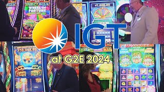 IGT at G2E: Little Green Men Returns, Tiger & Dragon, Wheel of Fortune  Poker & Cash Link Demoes