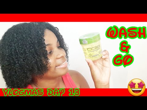 HOW TO DO WASH & GO WITH ECO STYLE GEL!!! HOW TO GET WASH AND GO TO LAST A WEEK!! VLOGMAS DAY 13!!