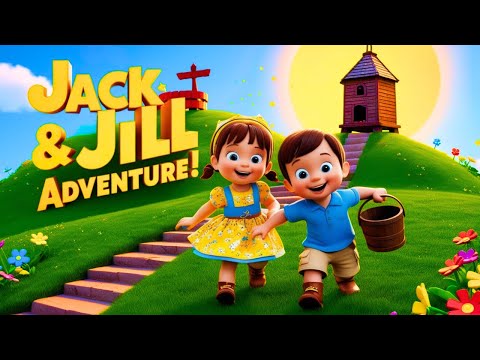 Jack and Jill Nursery Rhyme  Fun & Educational Video Classic Nursery Rhymes for Toddlers @MozuKidz