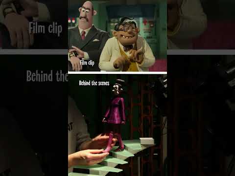 Mrs Tweedy Behind the Scenes vs. Final Film Clip Chicken Run: Dawn of the Nugget #shorts