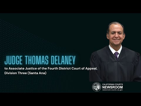 2022 - Commission on Judicial Appointments: Judge Thomas A. Delaney