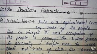 Indian farmer essay, Indian farmer essay in English, Indian farmer essay in English class10th,essay,