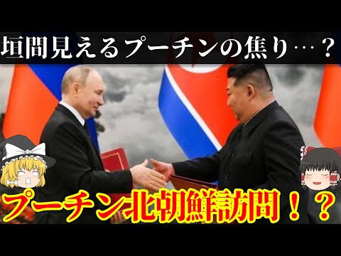 3分半で分かるプーチン北朝鮮訪問【ゆっくり解説】#ウクライナ #ロシア #北朝鮮