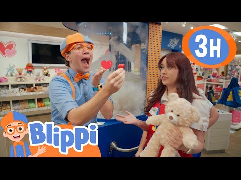 Blippi Makes a Bear Buddy – With a Silly Surprise! 🧸💙 | Kids TV Shows | Cartoons For Kids