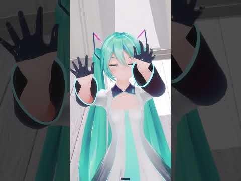 【MMD】ネコガネコロンダー [YYB式初音ミク_10th] #animecharacter #ミクオリジナル  #hatsunemiku  #mikuhatsune #shorts #short