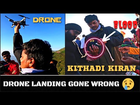 @KithadiKiran-Meetup: ಅಚಾನಕ್ಕಾಗಿ ಭೇಟಿಯಾದ ಕಿತ್ತಾಡಿ ಕಿರಣ್💯| FINGER CUT🤕-Drone Landing Gone Wrong😱|