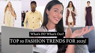 10 WEARABLE FASHION TRENDS FOR 2025, WHAT'S NEW? WHATS OLD?