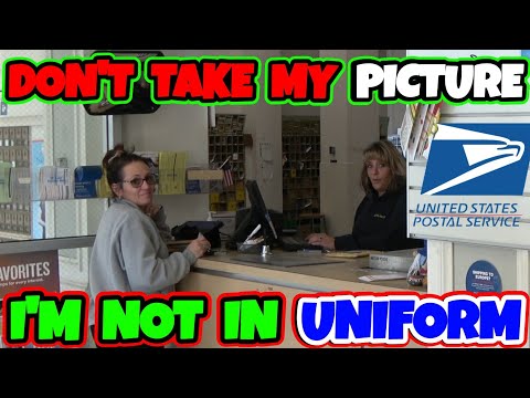 DON'T Take My PICTURE, I'm Not In UNIFORM... USPS Audit