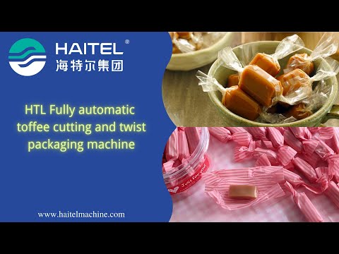 🍬✨ Streamline #ToffeePackaging with the Fully Automatic #ToffeeCuttingTwistPackagingMachine ! 🚀