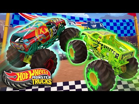 Hot Wheels More EPIC Monster Truck Adventures | Camp Crush