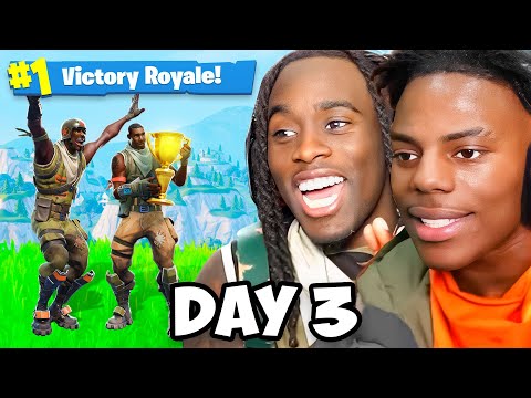 Playing Fortnite Until We Win ft Kai Cenat.. DAY 3