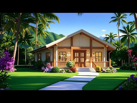 18 Stunning Dream House Design Ideas: Tropical Oasis