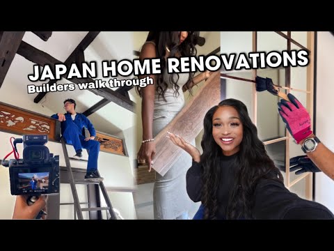 JAPAN HOME RENOVATION | DOORS AND BATHROOM The builder explains the construction. eps 05