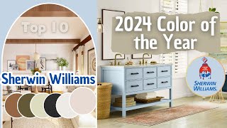 Color of The Year 2024 Sherwin Williams ( Trending Upward )