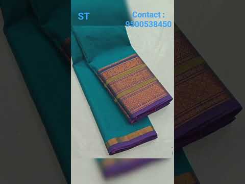 chettinadu cotton sarees 🌼#chettinaducottonsarees #cottonsaree #saree #cotton #siranjeevitextiles