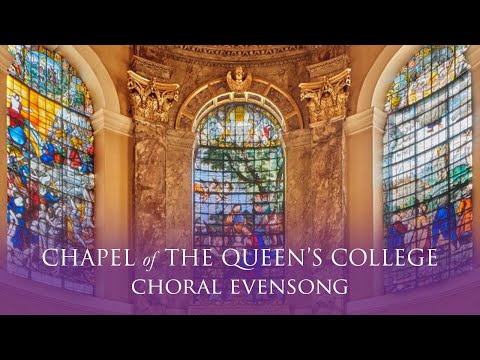 Choral Evensong Live from Queen's on Sunday 1 December 2024: Advent Sunday