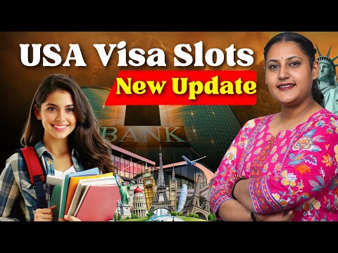 Scholarship for Master's Student | USA Visa Slots | F1 visa Update