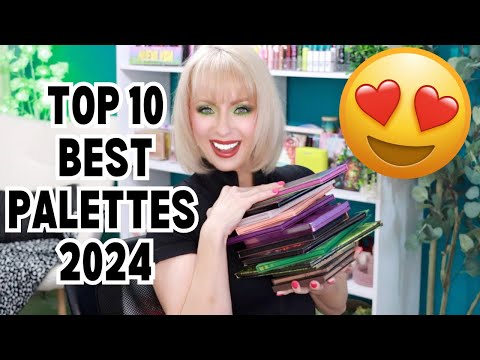 TOP 10 BEST EYESHADOW PALETTES OF 2024