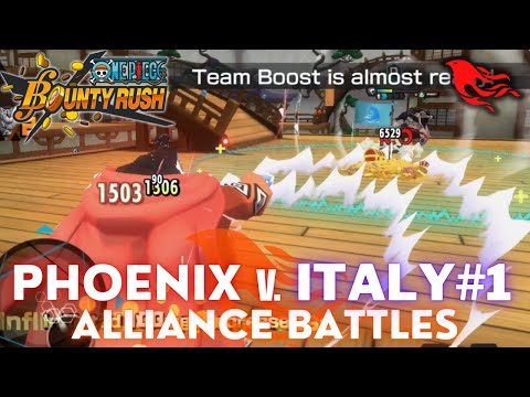 Phoenix🔥 v. Italy #1 | AVA 15th Season | One Piece Bounty Rush