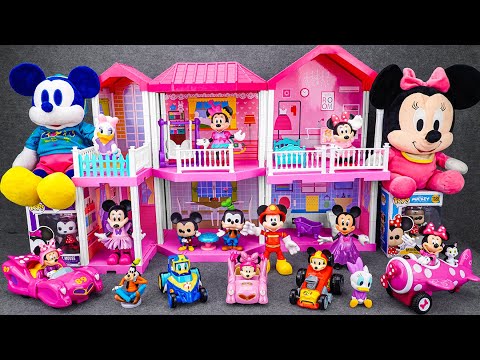 Satisfying with Unboxing Disney Minnie Mouse Little DreamHouse Playset | Review Toys ASMR