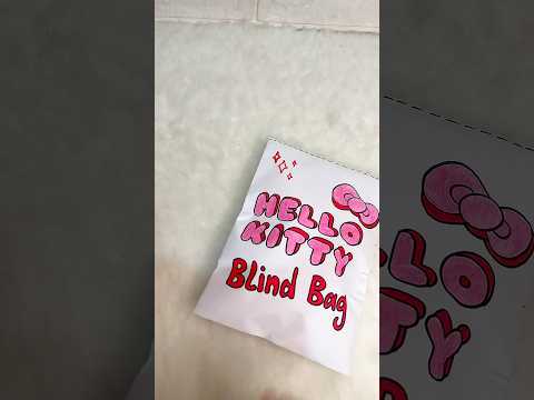 Hello Kitty 💖 Blind Bag #blindbag #asmr #squishy #unboxing #sanrio #hellokitty #craft