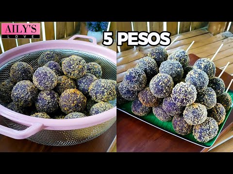 MABENTA DINUDUMOG TRENDING PATOK NA PANGNEGOSYO - UBE FLAVOR BANANA BALLS