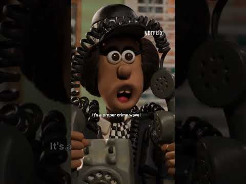 Wallace & Gromit: Vengeance Most Fowl | OFFICIAL NETFLIX TRAILER 🐧 #WallaceandGromit #Shorts