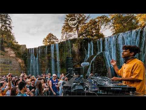 Jamie Jones for Cercle at Pliva Waterfalls in Jajce, Bosnia-Herzegovina