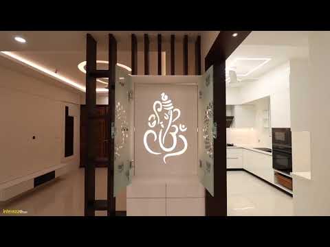 3BHK Apartment Interiors at Jayabheri Summit Hyderabad | Hafele Blum Modular Kitchen and Wardrobes