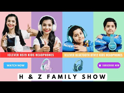 ✅iClever BTH12 & HS19 Kid's Headphones Unboxing | Best Kids Headphone