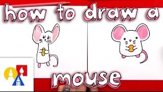 How To Draw A Cartoon Mouse