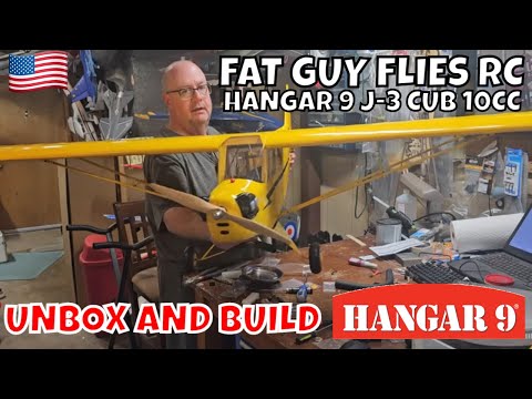 HANGAR 9 J-3 CUB 10CC UNBOX AND BUILD by FGFRC #aviation #rcairplane