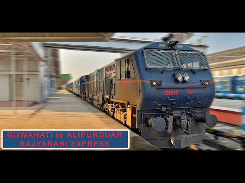 GUWAHATI to ALIPURDUAR Jn : Journey in RAJYARANI Express | Feb 2022