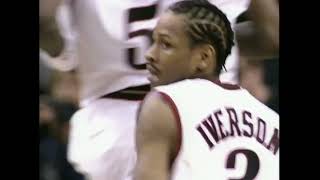 Allen Iverson's 21 Points & 16 Assists Performance in Game 7 (2001)