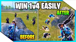 DOMINATE SOLO VS SQUAD WITH THESE ADVANCED PUBG MOBILE TIPS & TRICKS | BGMI HOW TO DO 1V4 CLUTCH️‍🔥