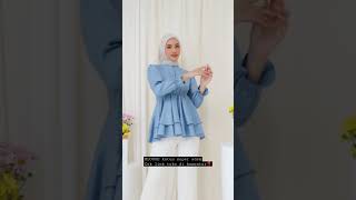 DEMI APAA ini blouse cantik bangeeett 😍 #fyp #ootd #outfit #viral #tiktok #blouse #shorts