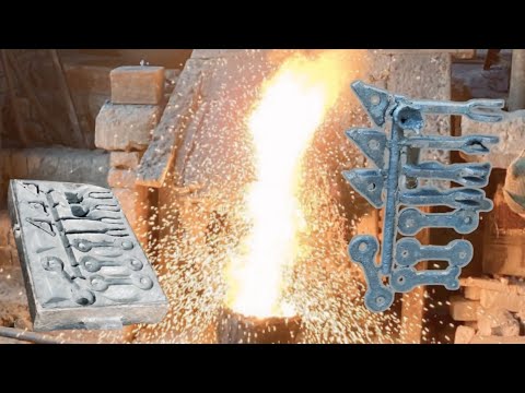 Metal Casting Process: Crafting Multi-Size Spanners & Wrenches | Foundry Guide