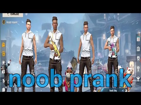 Noob adam vs random player | free fire | Nagphani gaming |