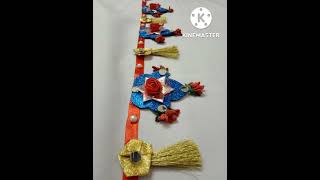 Banderwal/Easy bandarwal #shorts #hanging #youtubeshort #homemade #ytshorts Stone rangoli designs