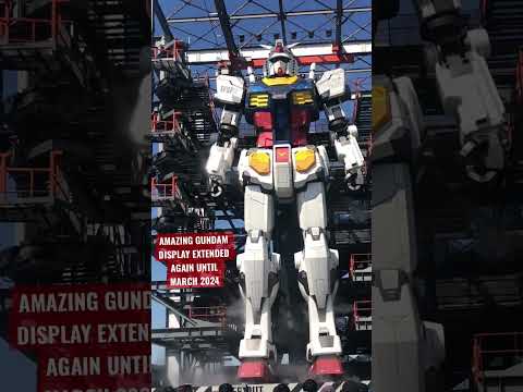 The Life Size Gundam at Gundam Factory Yokohama, Japan. #gundam #helloamazingjapan #japan #yokohama