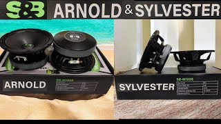 S&B Sylvester and Arnold midrange UNBOXING and close look/ S&B premium segment midrange 130/300 rms