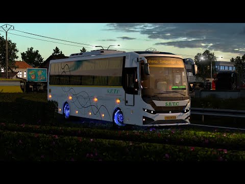 SETC Bus at 80 Kmph | Slowest SETC Ever on Euro Truck Simulator 2 | Biju Mon Gaming