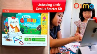 Let's Unbox the Osmo Little Genius Starter Kit + Early Math Adventure!