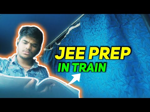 A day in TRAIN as a JEE ASPIRANT || #jee2025 #jee2026