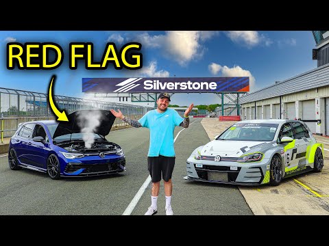 SILVERSTONE BROKE MY WRECKED VOLKSWAGEN MK8 GOLF R