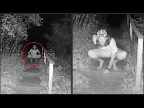 50 Creepiest Things Caught On Doorbell Camera