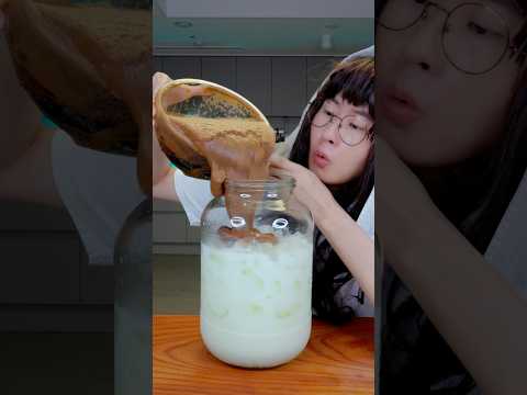 How to make dalgona coffee ice cream float