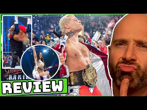 My Honest Reaction To WWE Saturday Night's Main Event (REVIEW)