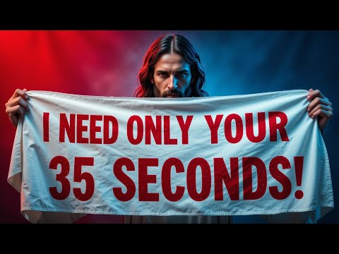 God says~ Give me only 30 seconds |God Message For you right now